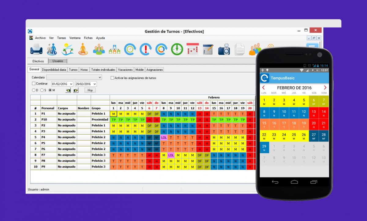 TempusBasic software de Gestión de Turnos